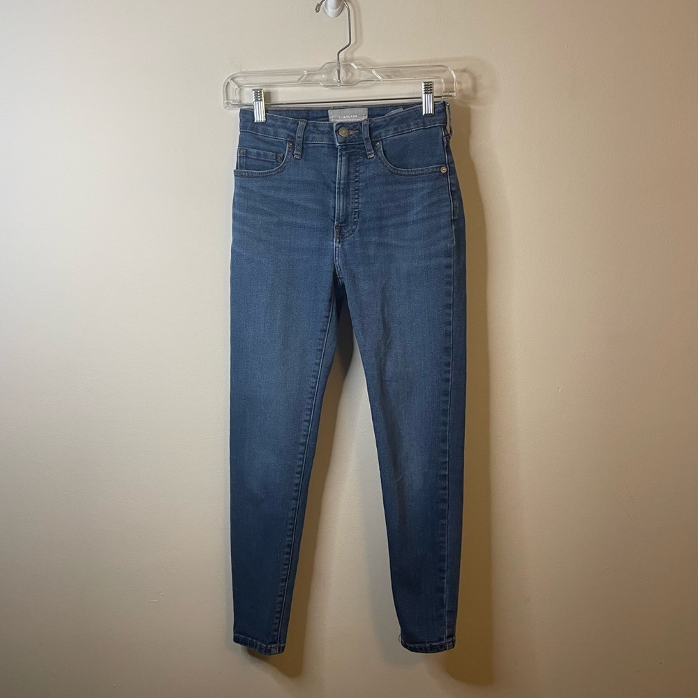 Everlane The Curvy High-Rise Skinny Jean Cropped/Short Length